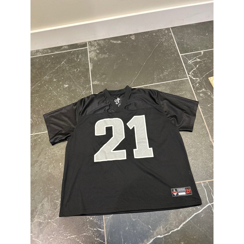 21 Savage American Dream Tour Jersey Mens Large Black Mesh Football Savage 21